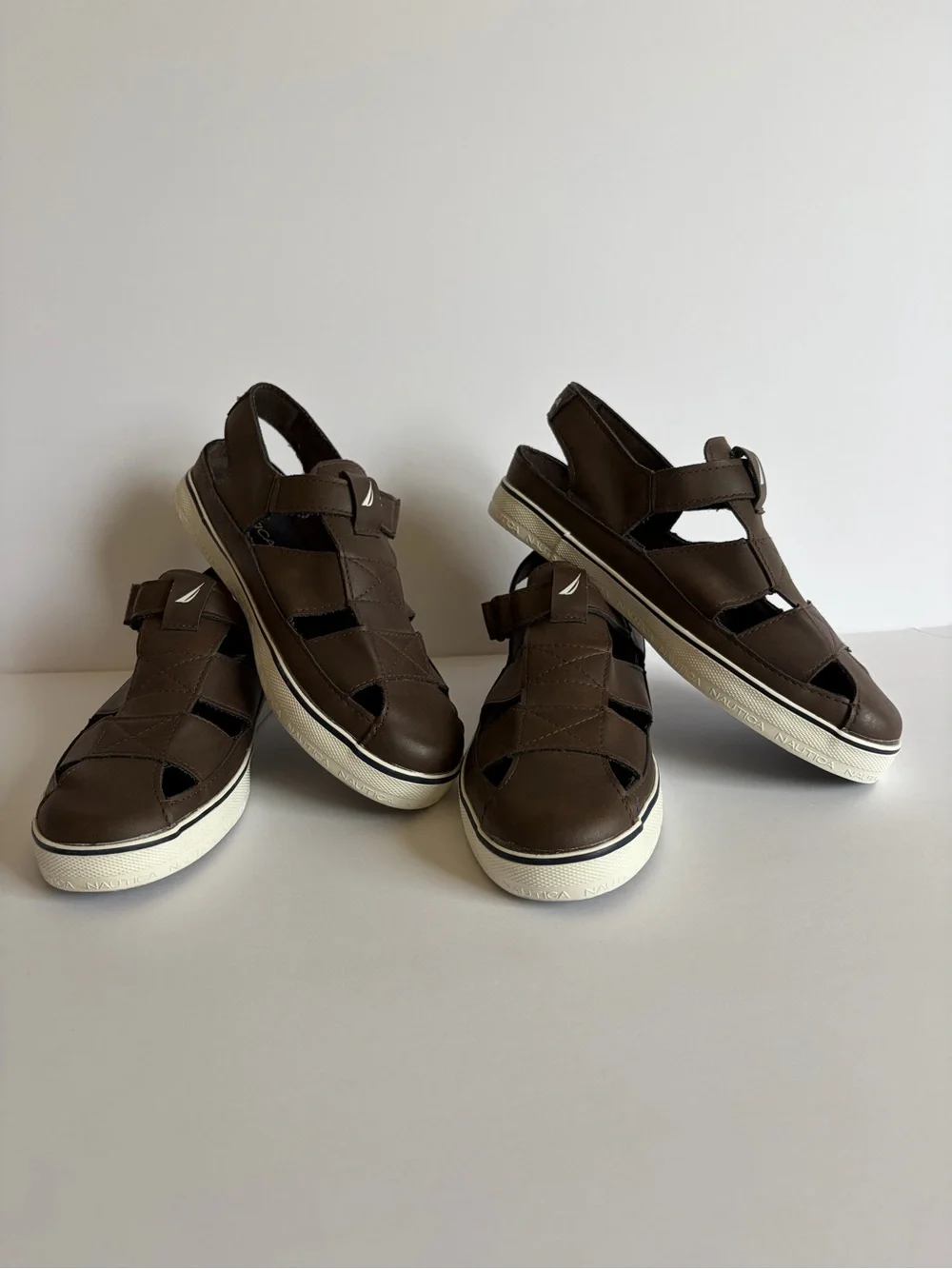 Nautica Brown Slip-On Shoes